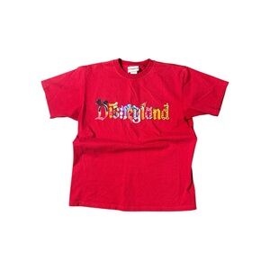 Vintage 90s Disneyland logo made in USA sz Large